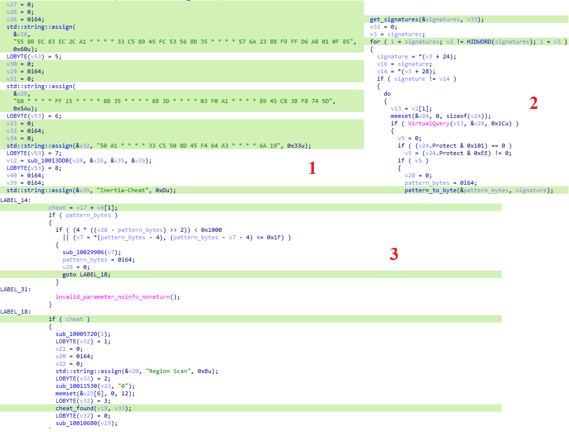 Идентифицируем алгоритм поиска читов