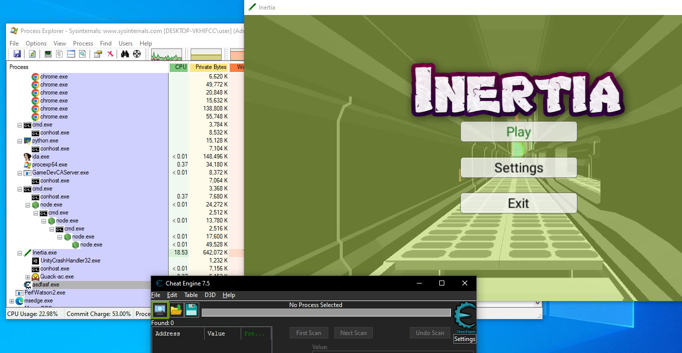 Проверка работоспособности CE