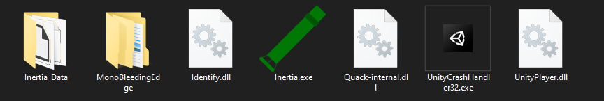 Финальное содержимое папки игры