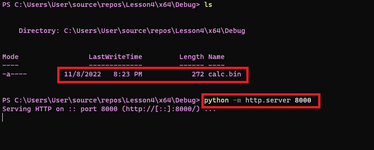 Размещаем Payload удаленно на сервере