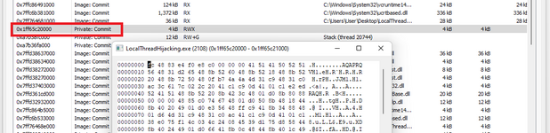 Инъекция отображаемой памяти