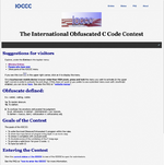 Международный конкурс обфускации кода на языке C